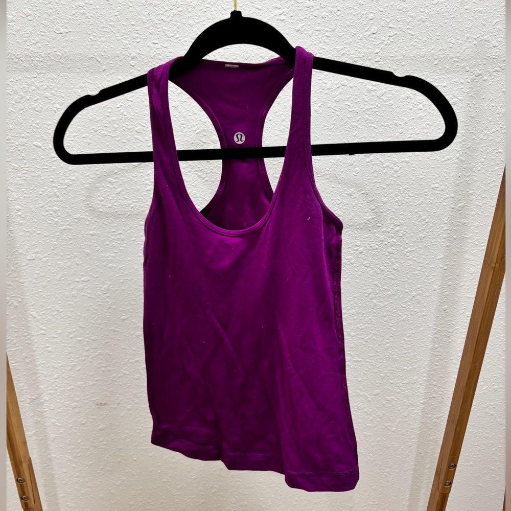 lululemon athletica Magenta Tank Top